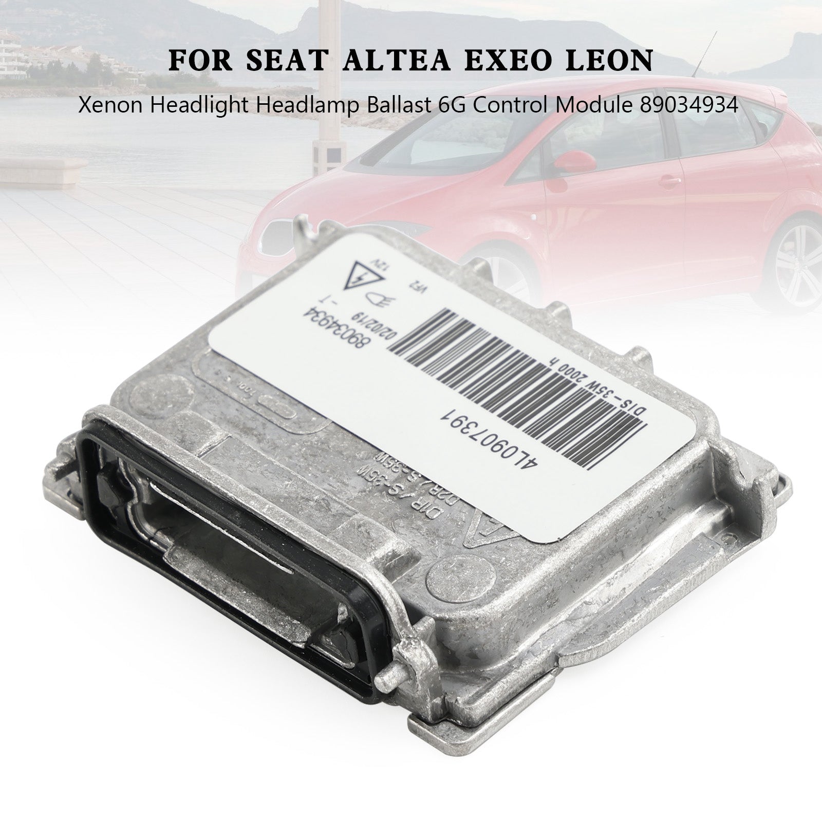 2002-2008 Pour Renault Megane MK2 2 II Ballast de phare au xénon 6G Module de commande 89034934 043731 89032335 4L0907391 générique