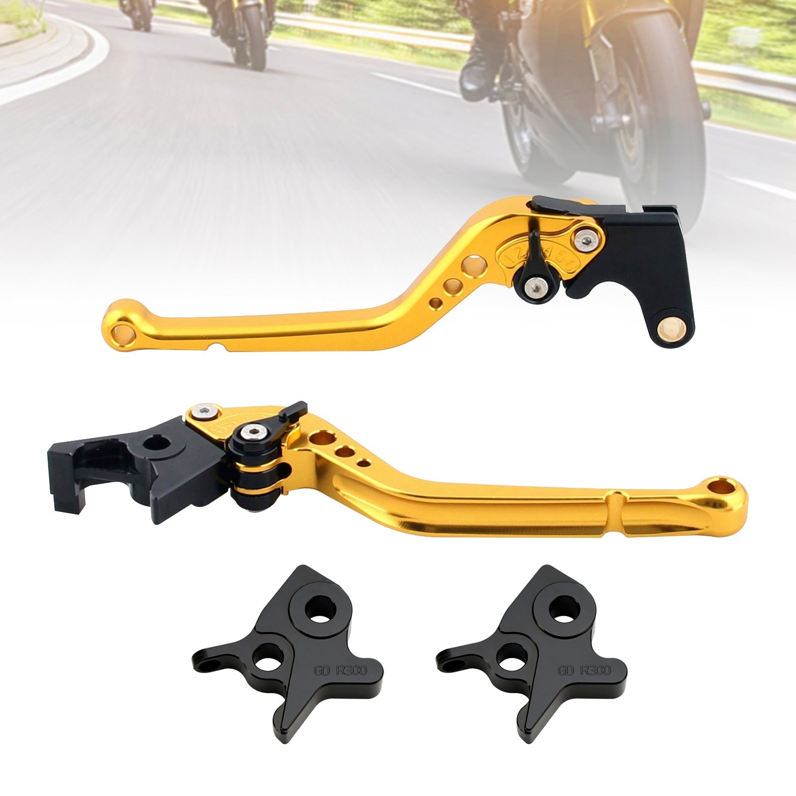 Levier de frein et d'embrayage long pour KYMCO AK550 2017-2022