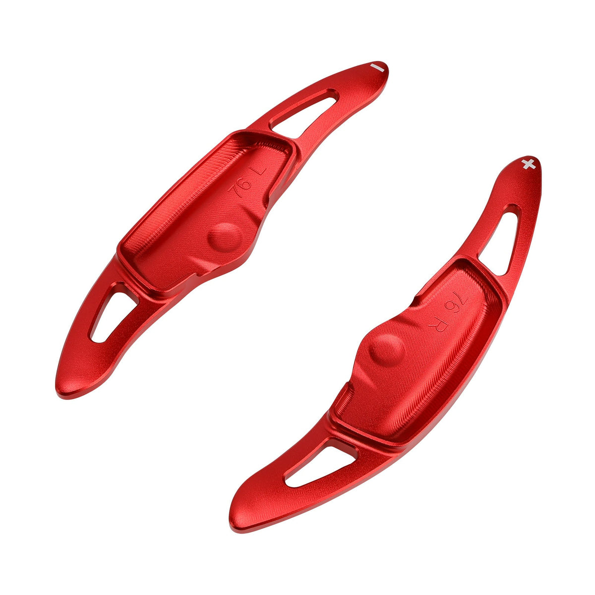 Stuurschakelpaddles voor Kia K9 2020-2024, rood aluminium