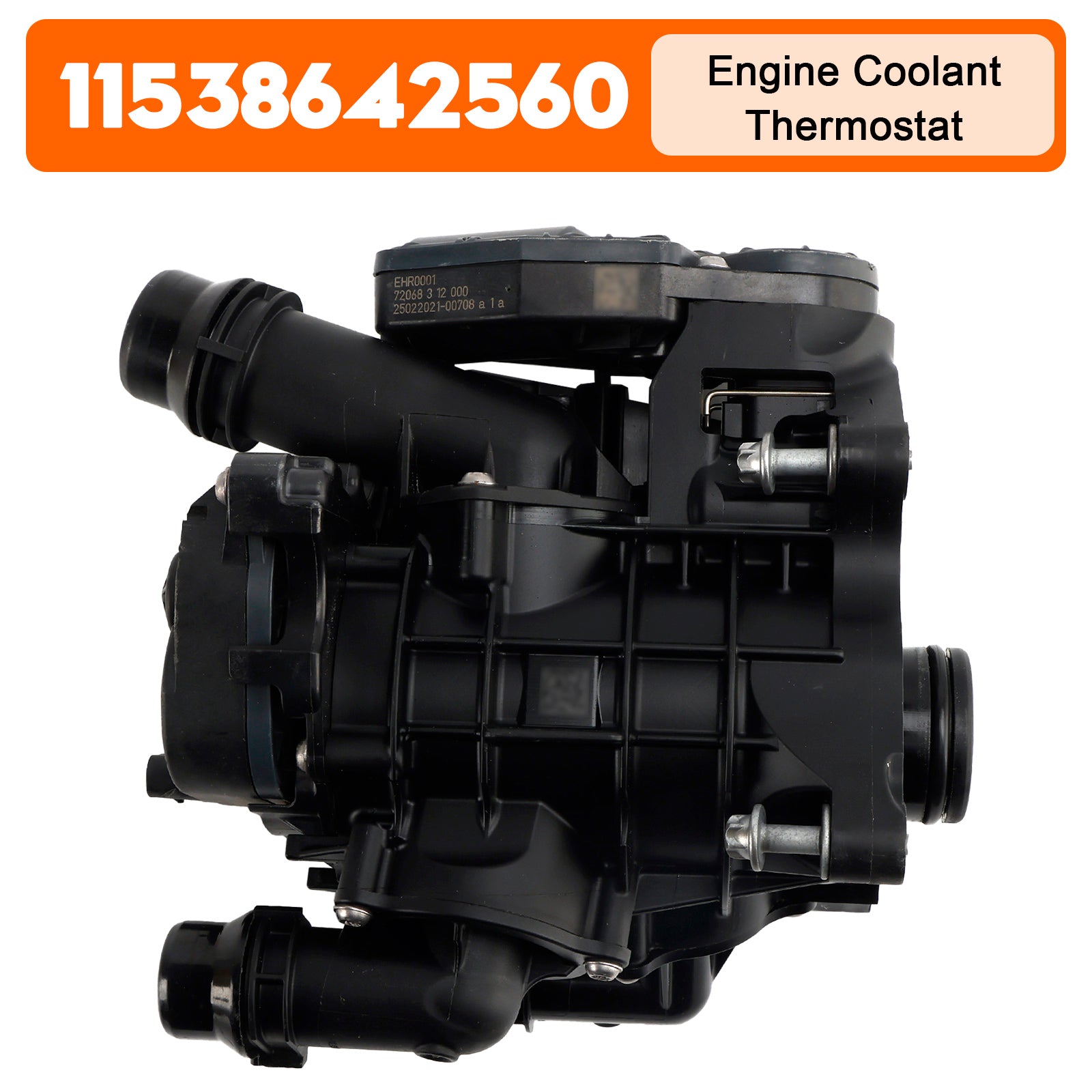 Termostato del refrigerante del motor para BMW G20 G30 330 530 X1 X3 Z4 de 2.0L (10/2017-12/2019) - Número de pieza :  11538642560