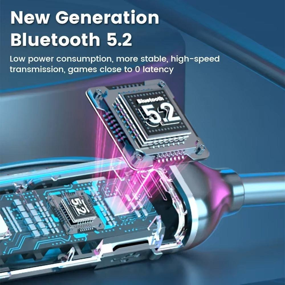 Écouteurs Bluetooth sans fil, résistants et à réduction de bruit, pour téléphone, ordinateur portable, PC et TV.