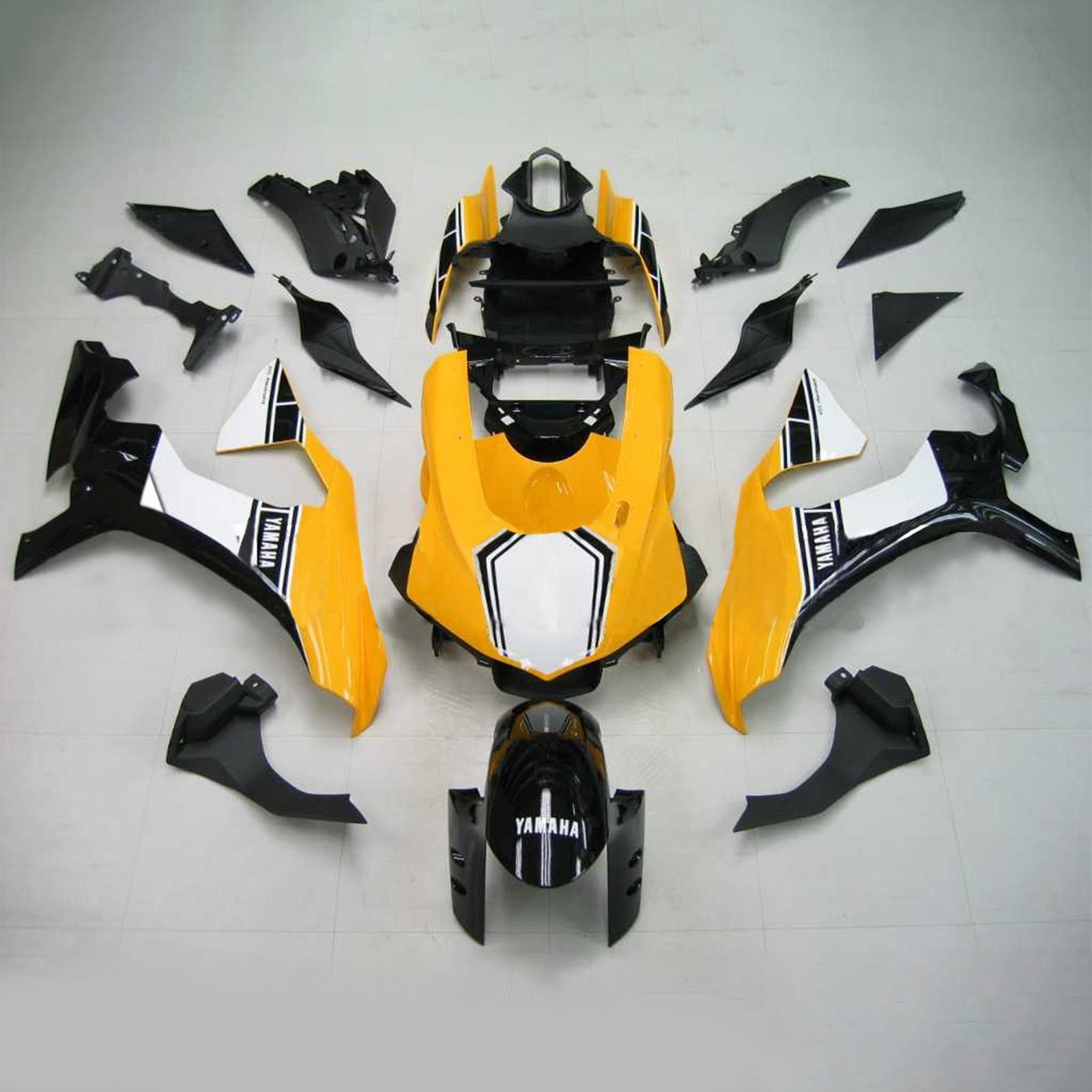 2015-2019 Yamaha yzf 1000 R1 Kit de camerage d'injection de carrosserie en plastique Abs