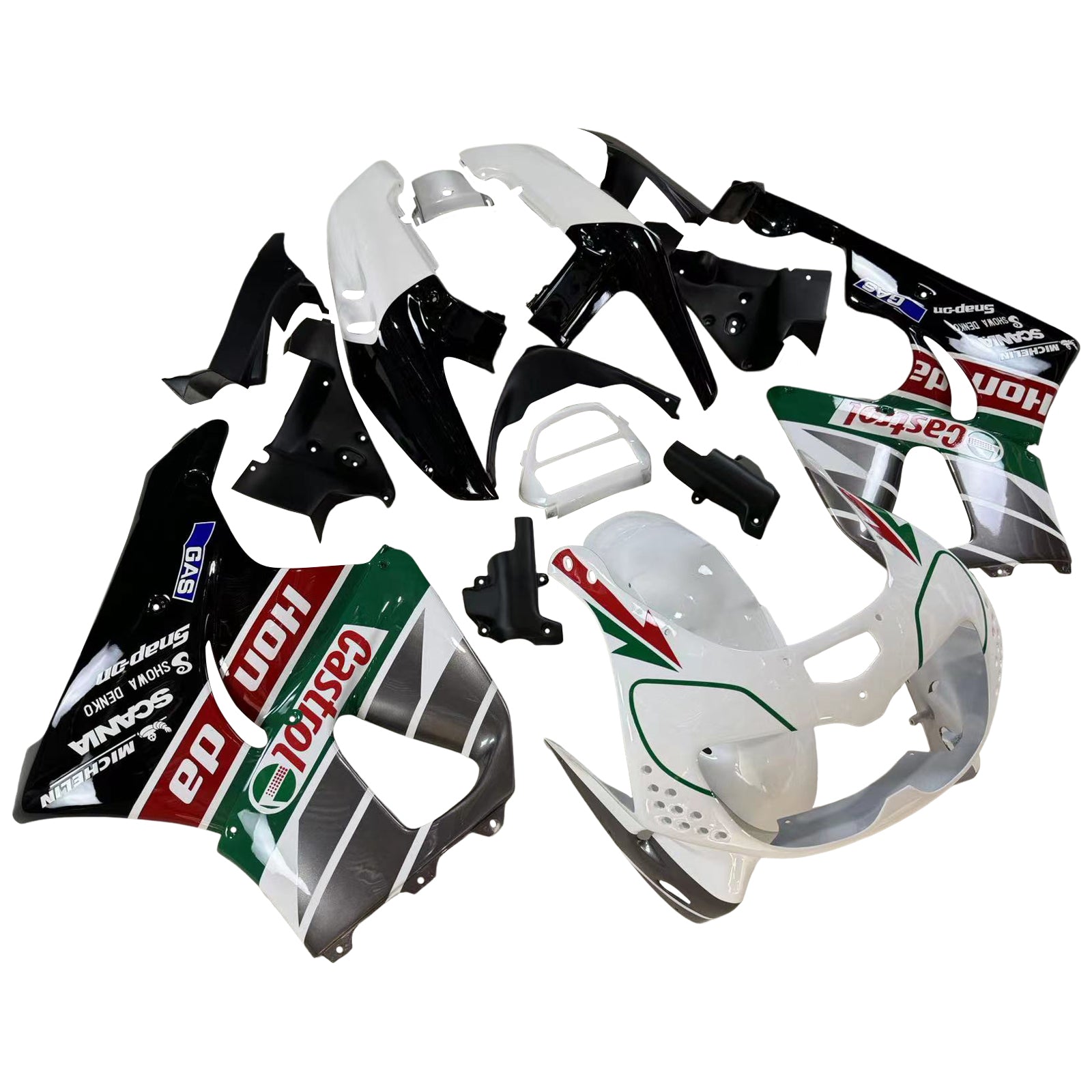 1996-1997 Honda CBR900RR 893 Kit carenatura iniezione plastica ABS carrozzeria