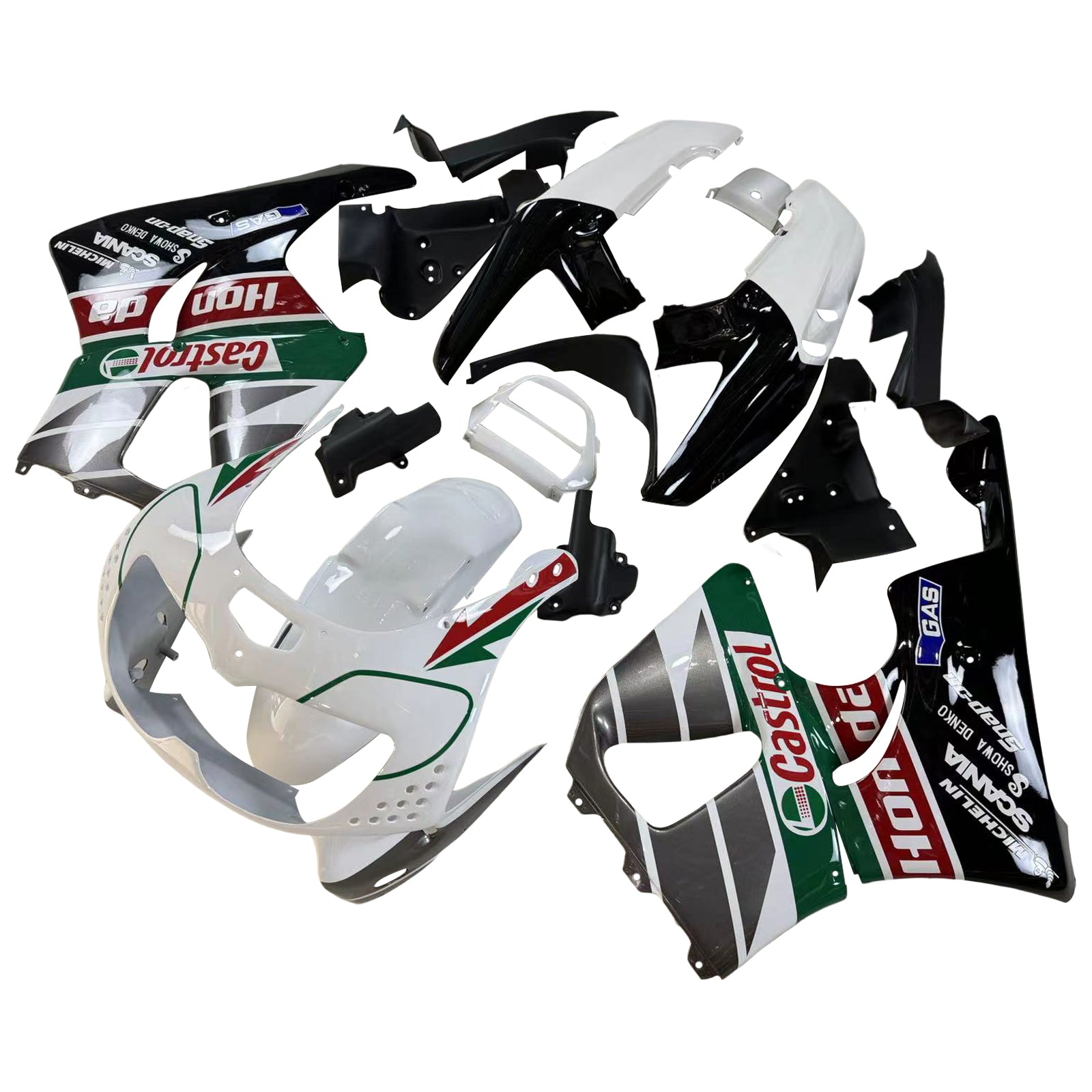 1996-1997 Honda CBR900RR 893 Kit carenatura iniezione plastica ABS carrozzeria