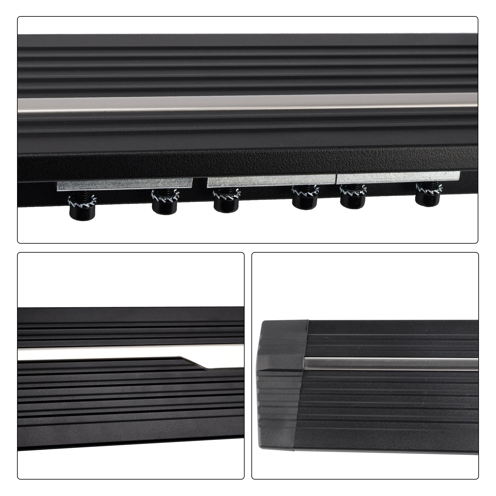 Marchepieds électriques pour Ford Ranger T7/T8 2021 avec feux de marche à DEL