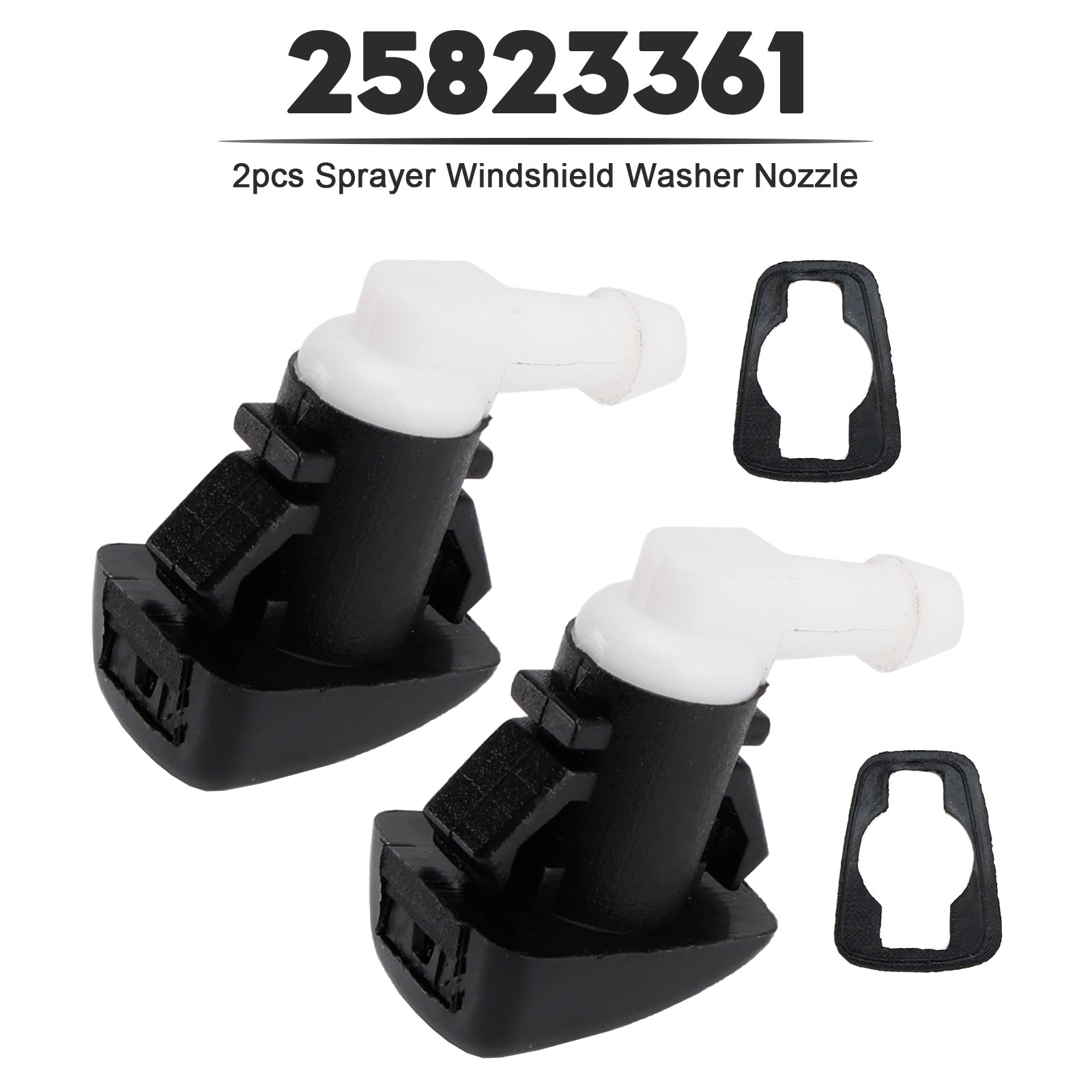 Lot de 2 buses de lave-glace pour Cadillac SRX 25823361
