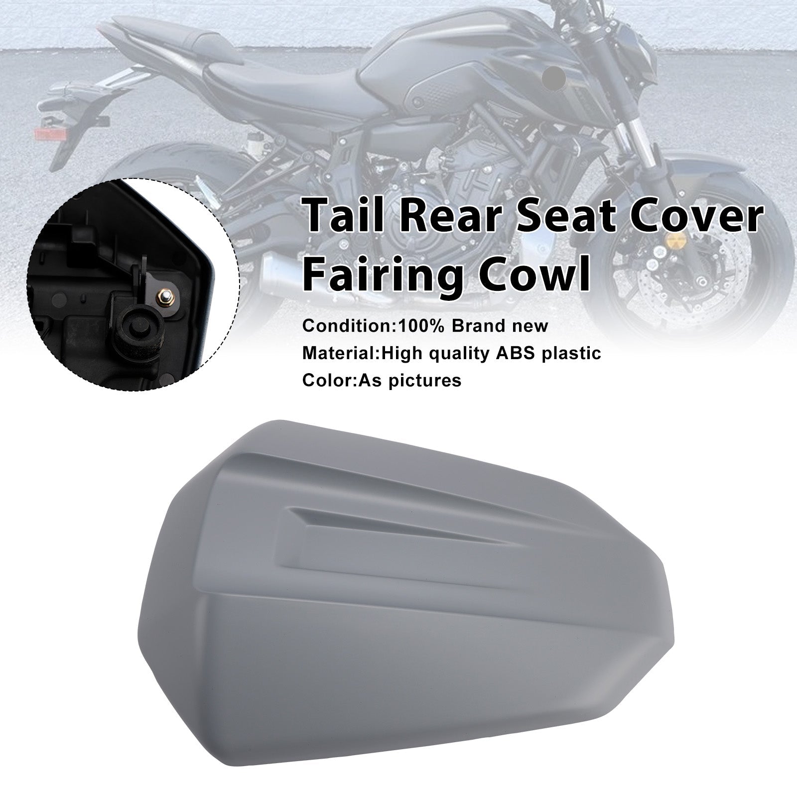 Carenatura posteriore e codino posteriore per Yamaha MT-07 MT07 (2025-2026)