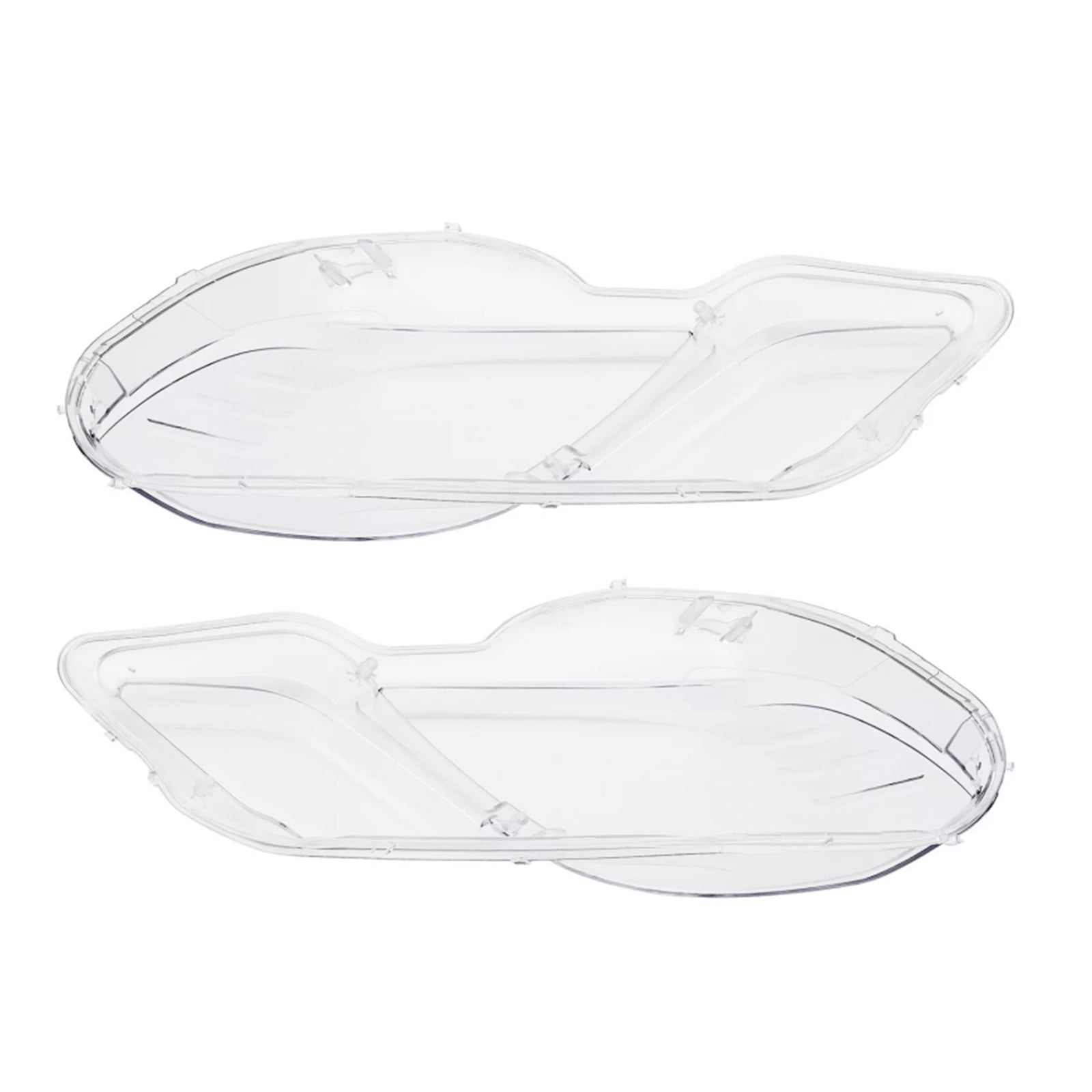 Lot de 2 caches transparents pour phares avant Mercedes Benz Classe E W212 2009-2014 A2128209661