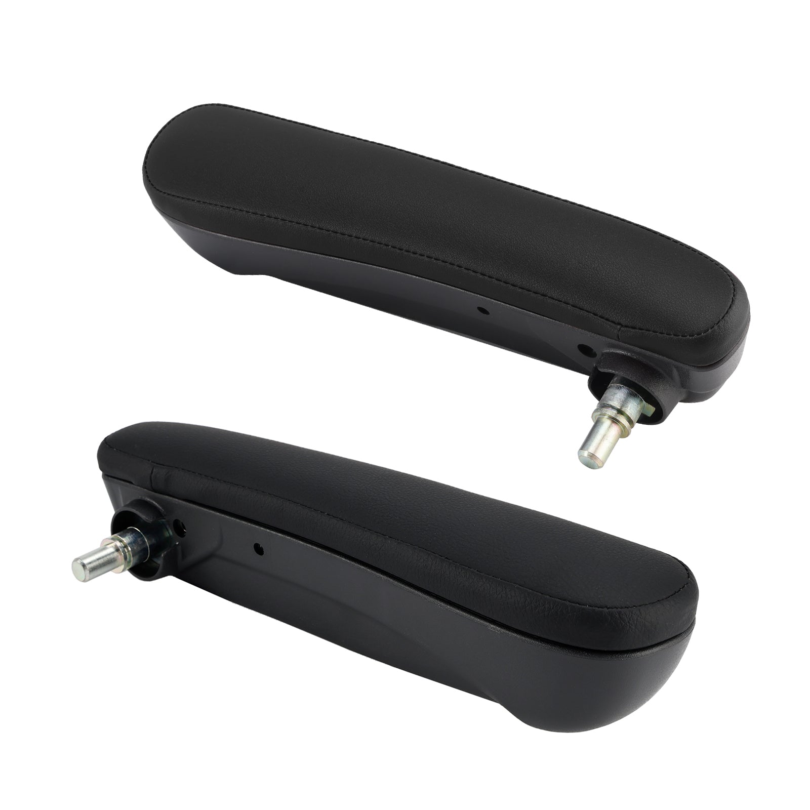 Black links en rechter armleuningen voor Fiat 500 Abarth 2016-2019 6BV31KRA