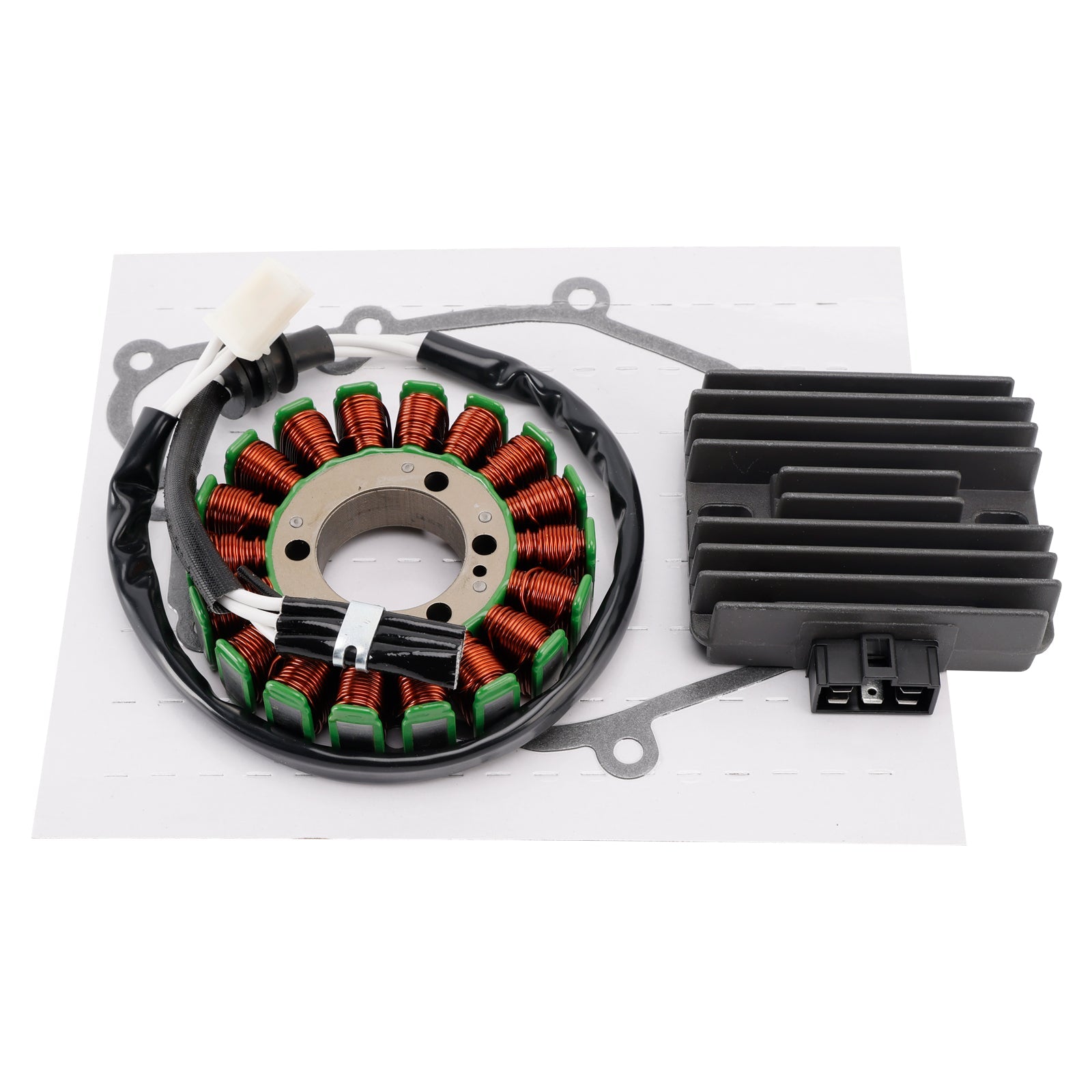 Stator et régulateur-redresseur avec joint pour Yamaha YZF R6S 2006-2009, référence 5SL-81960-00-00