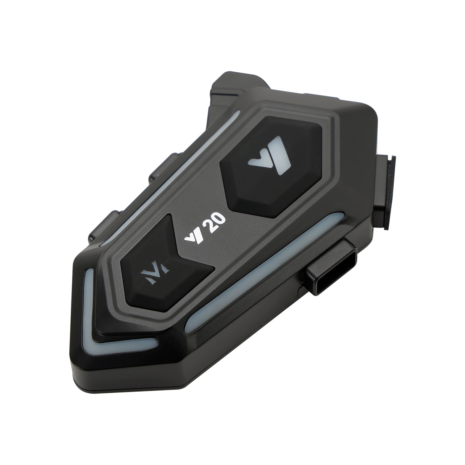 Casque Bluetooth Écouteur Casque Lecteur Sans Fil Universel Noir Y20 Pour Moto