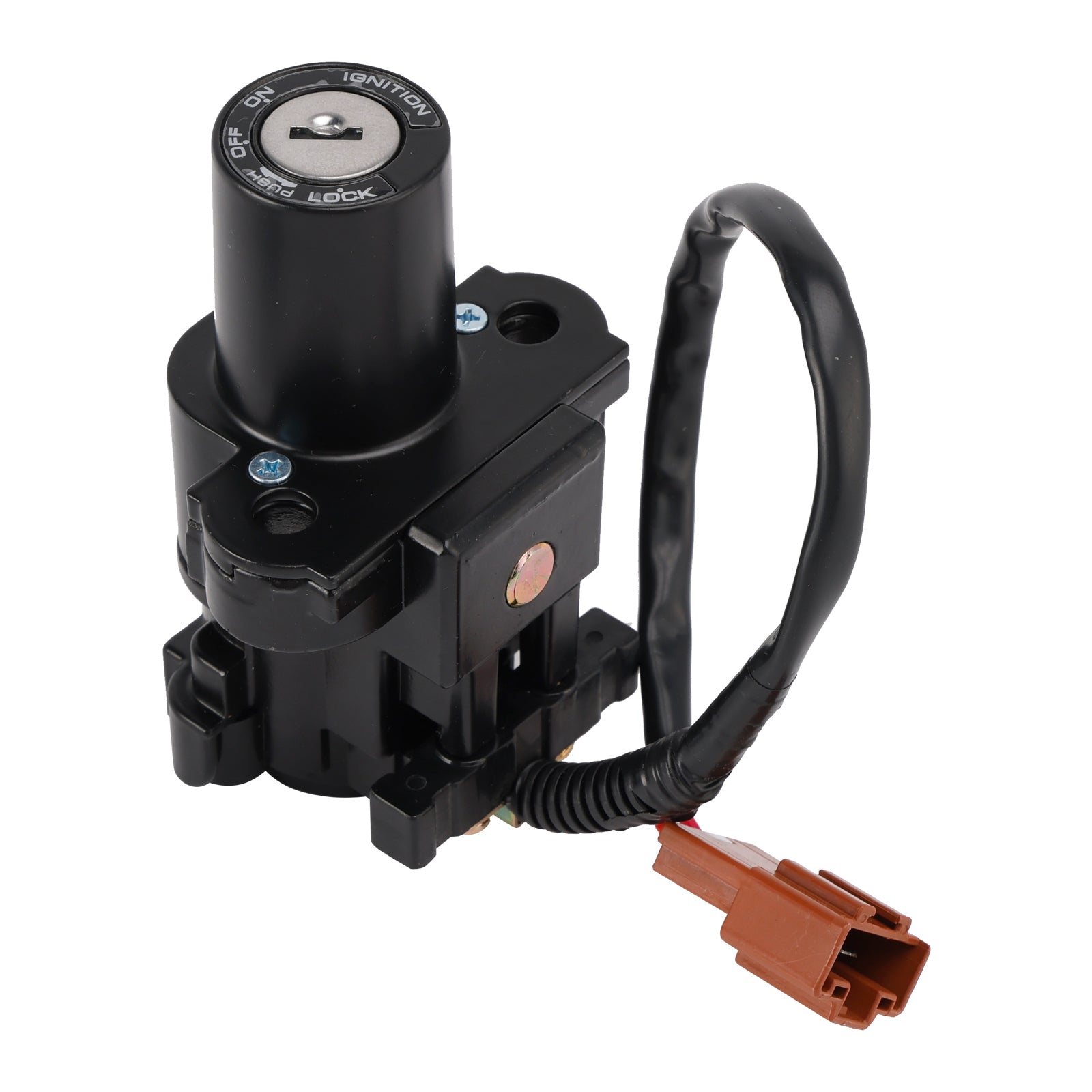 Interruptor de la Honda CB650RA 2011-2013'Juego de llaves para tapa de combustible y cerradura de asiento de encendido de CA 35010-MKY-L51 35010-MKY-LA0