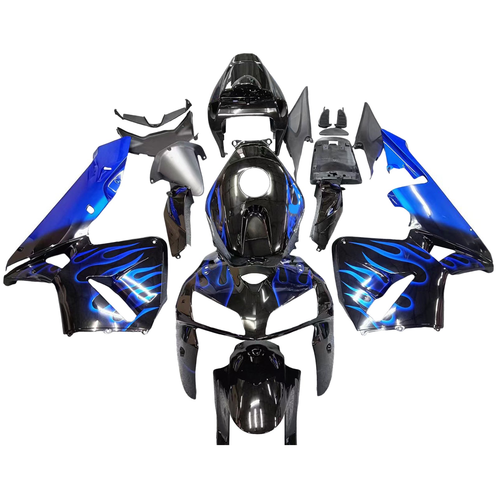 Kit de carénage par injection, carrosserie en plastique ABS, compatible avec la Honda CBR600RR 2005-2006