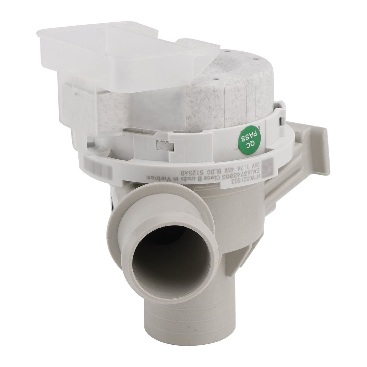 AHA75673401 Ablaufpumpenbaugruppe für Geschirrspüler, passend für LG DC26V WT7100CW/00-Motoren