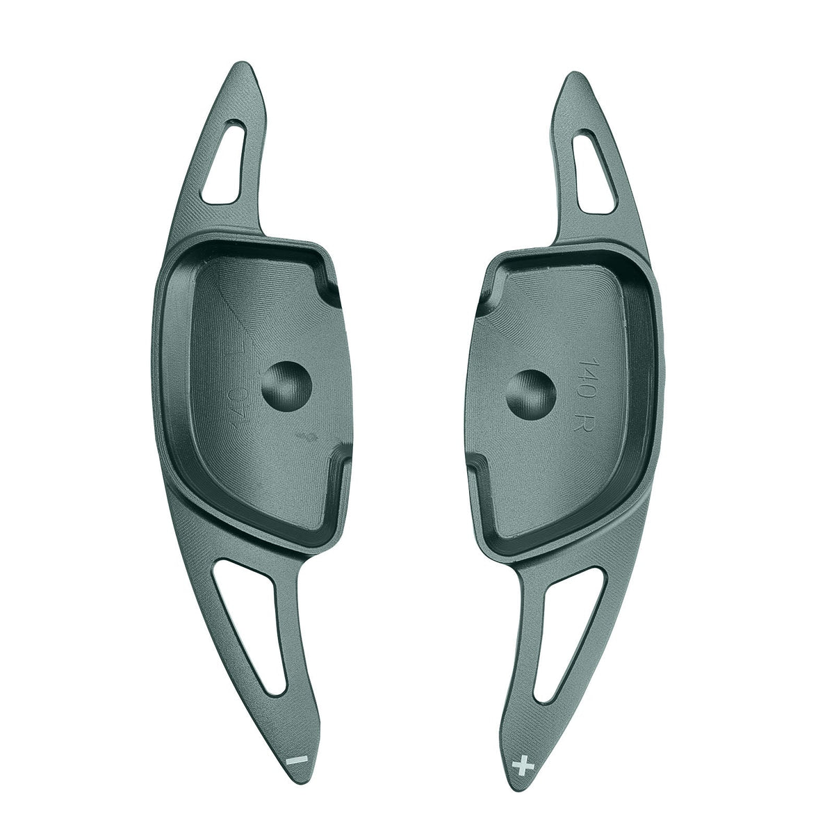 Palettes de changement de vitesse au volant pour Hyundai Ioniq 5 2021-2023, gris aluminium