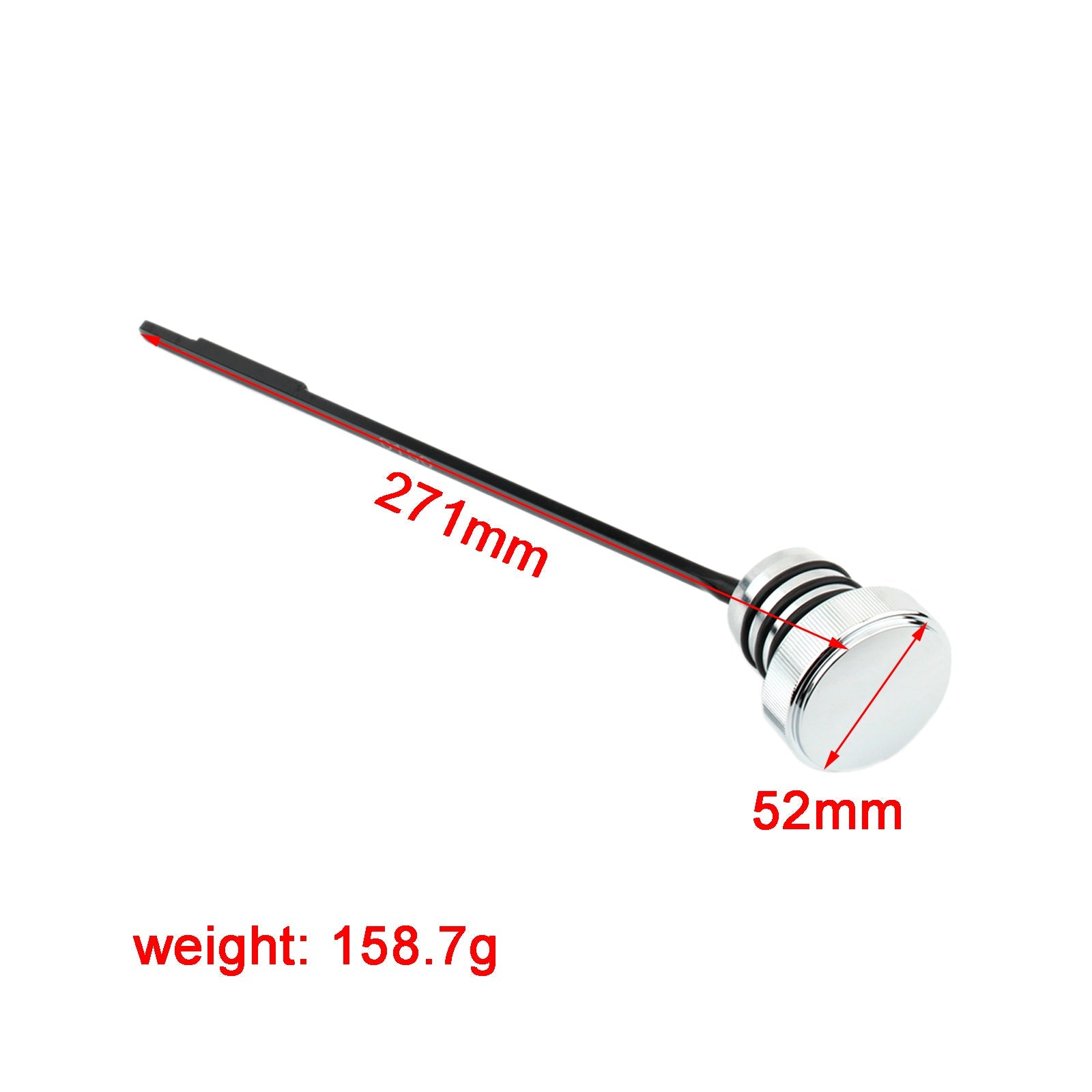 Tapa del tanque de medidor de aceite, 0710 Stopper-0150 para súper glidio FXDX FXDL DYNA 99-05