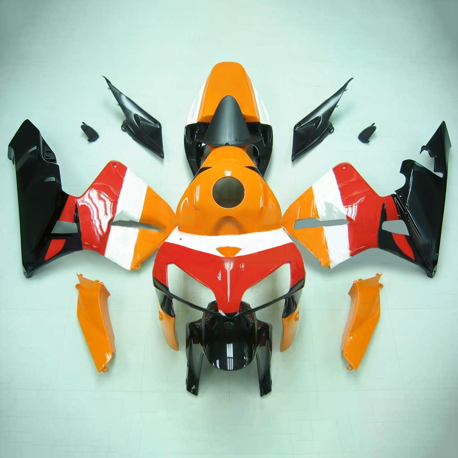 Kit de carénage par injection, carrosserie en plastique ABS pour Honda CBR600RR 2005-2006 F5