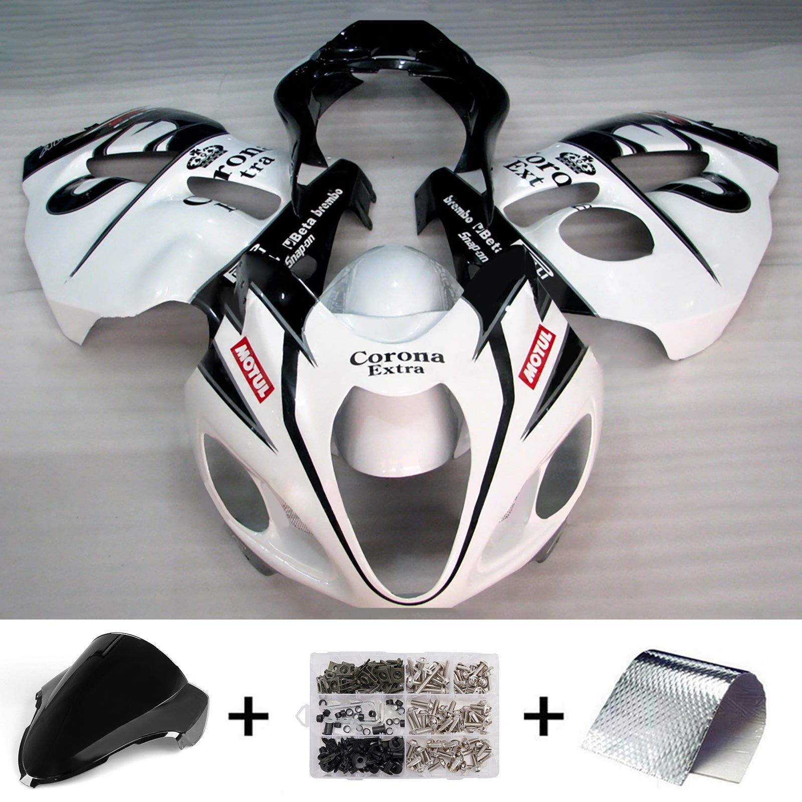 Zestaw owiewek z wtryskiem tworzywa ABS do Suzuki Hayabusa GSX1300R 1999-2007