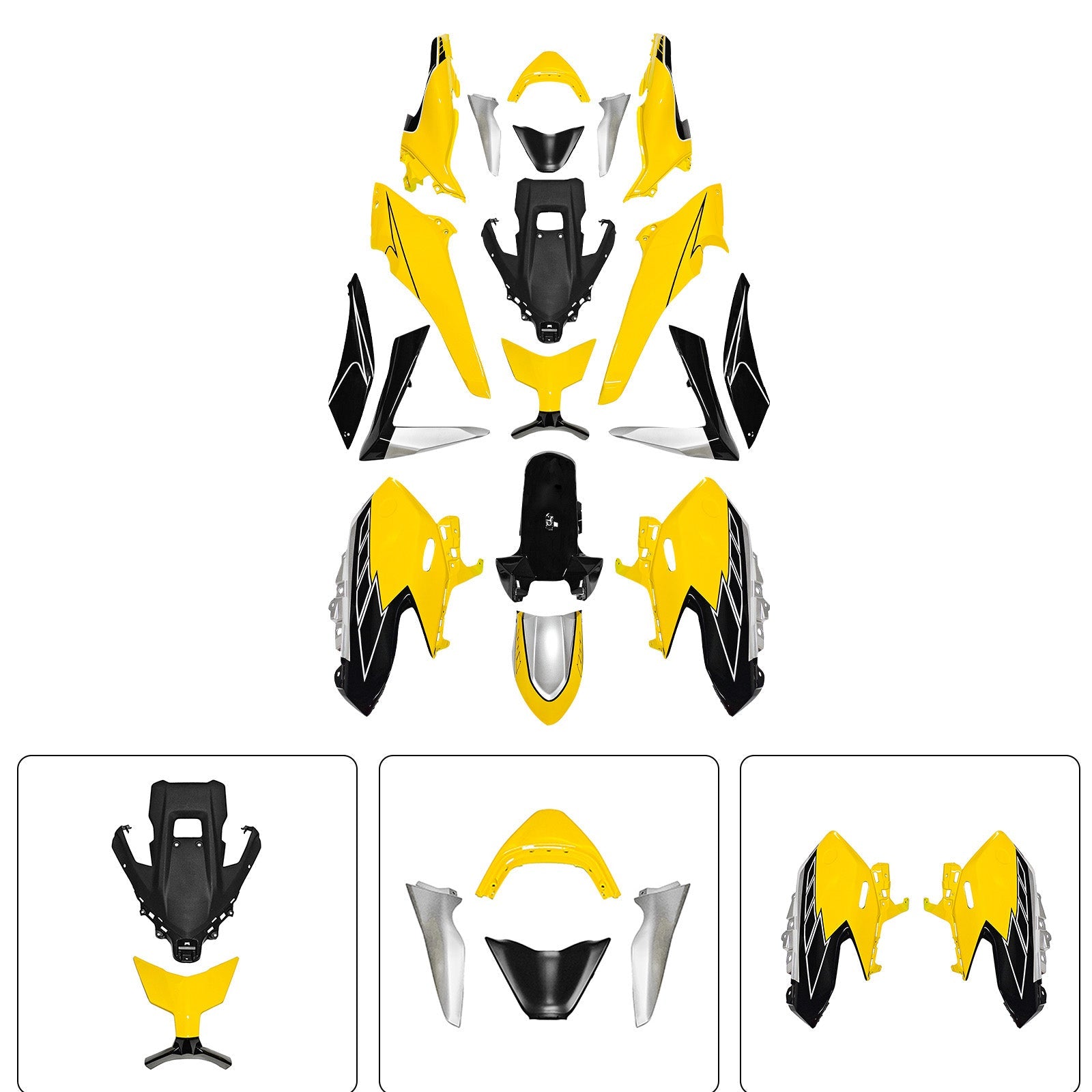 Kit de carénage d'injection pour Yamaha TMAX560 (2025-2026)