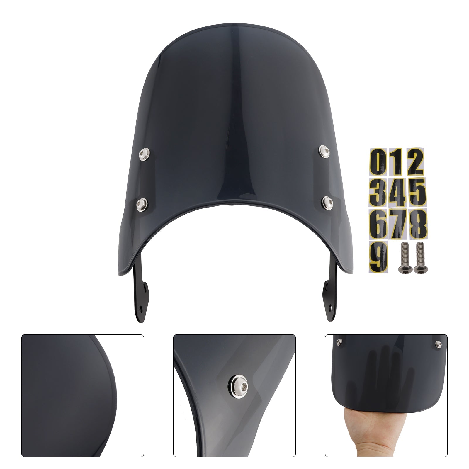 Pare-brise compatible avec YAMAHA XSR 155 2020-2023 XSR 125 2024-2025