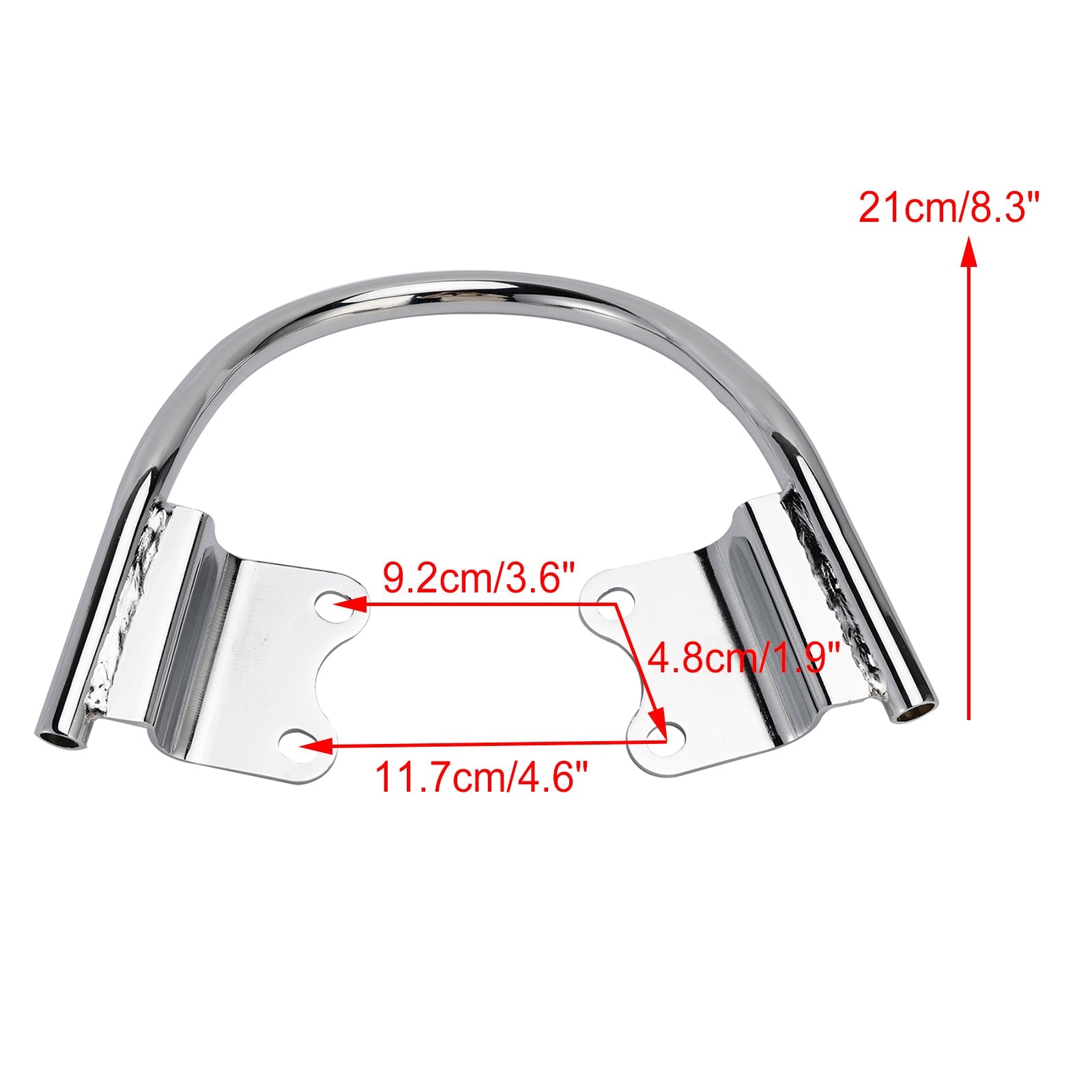 Accoudoir passager avec support pour Honda MSX 125 Grom 125 2021-2024 (JC92)