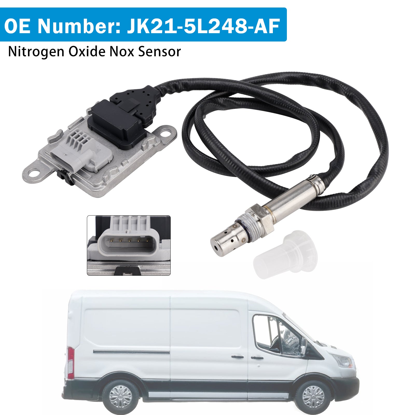 Sensor d'oxide van'stikstof NOX JK21-5L248-AF voor Ford Transit V363 Custom V362 2016-