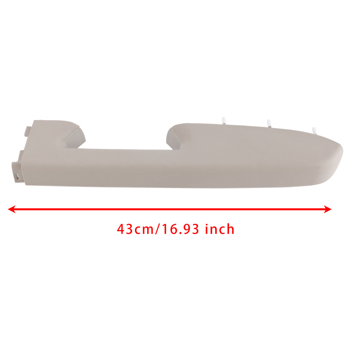 Kit de réparation d'accoudoir avant droit pour Chevy Silverado 1500 2500HD 2010-2014 (gris)