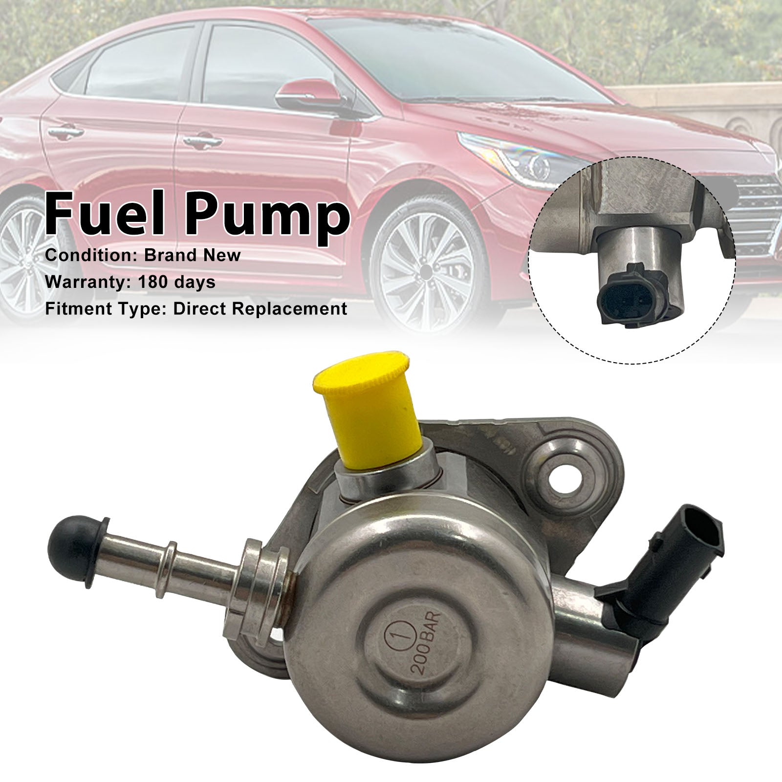 Pompe à carburant haute pression pour Kia Soul 1.6L (2017-2019) - Référence : 35320-2B250