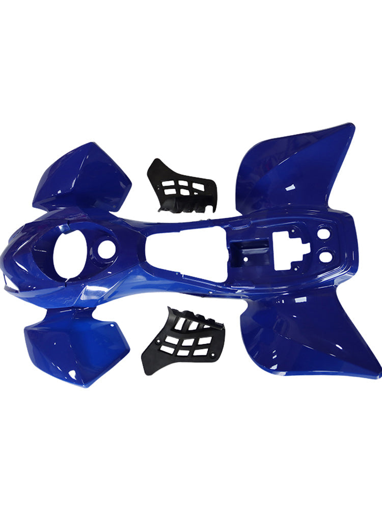 Kit de carénage et de protection de garde-boue en plastique pour quad tout-terrain Tiger 125 cc, bleu