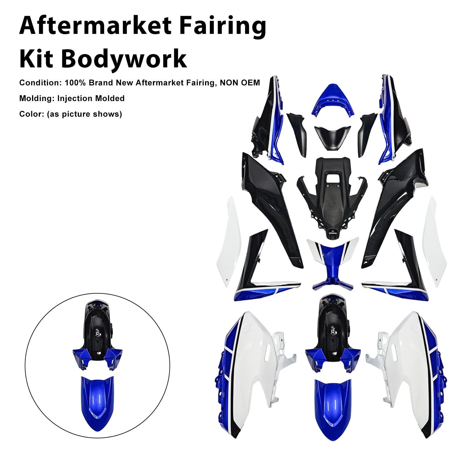 Kit de carénage d'injection pour Yamaha TMAX560 (2025-2026)