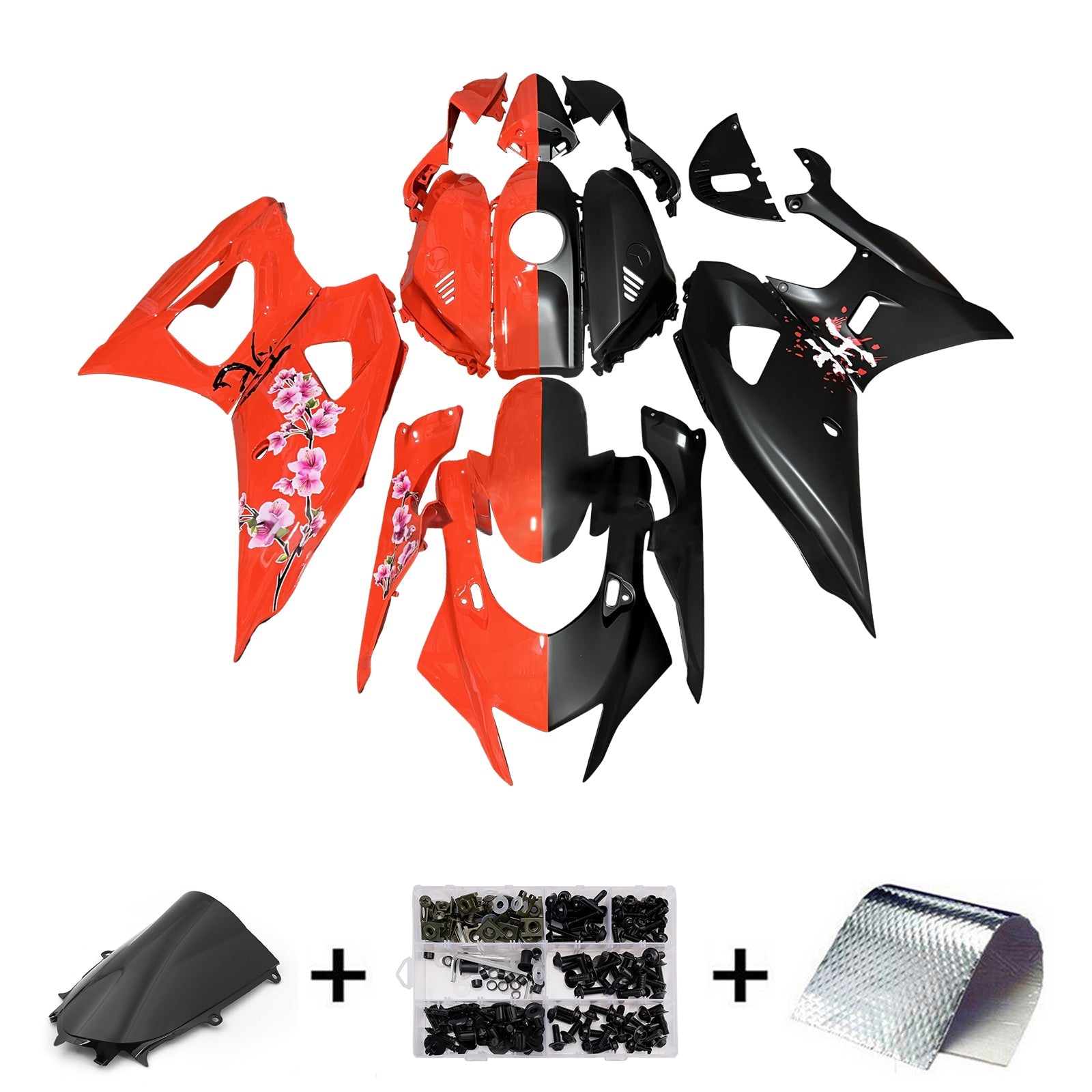 Kit de carénage injecté en plastique ABS pour Yamaha YZF-R7 2021-2025