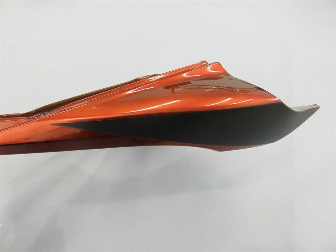 Kit de carénage complet en ABS pour Honda CBR600RR 2007-2008 Orange/Noir