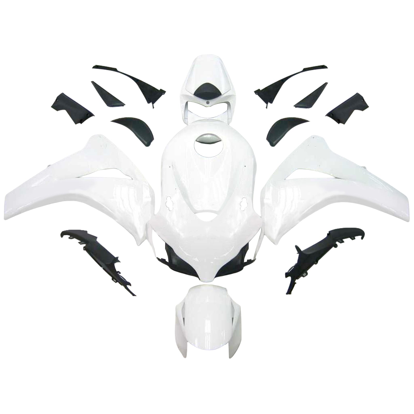 Kit de carénage injecté en plastique ABS pour Honda CBR1000RR 2008-2011