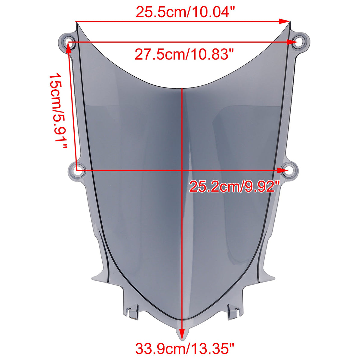 Voorruit/kuip compatibel met Yamaha YZF-R7 2021-2025