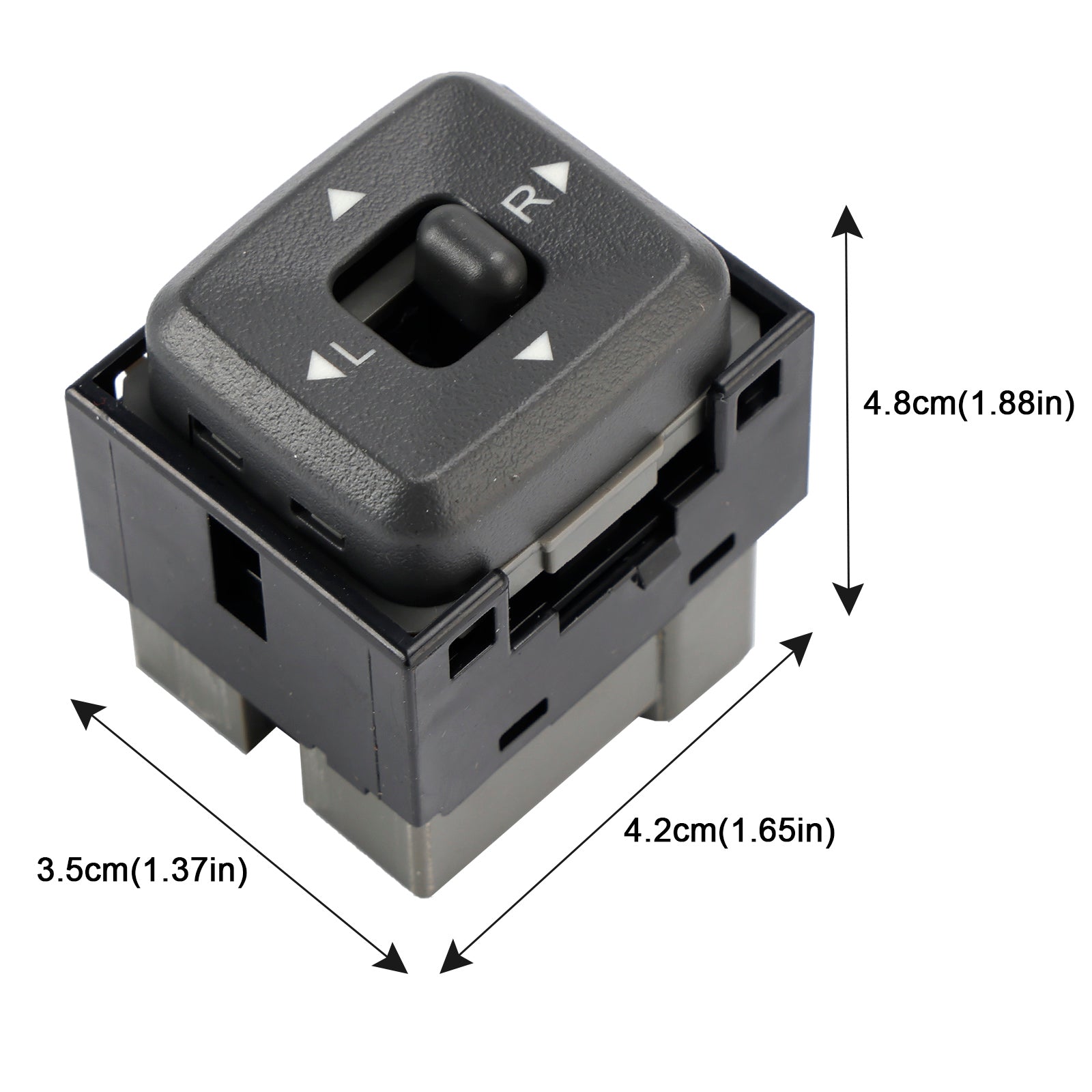 Manopola di regolazione dello specchietto laterale posteriore 183515 per Isuzu D-Max Dmax 2007 2008