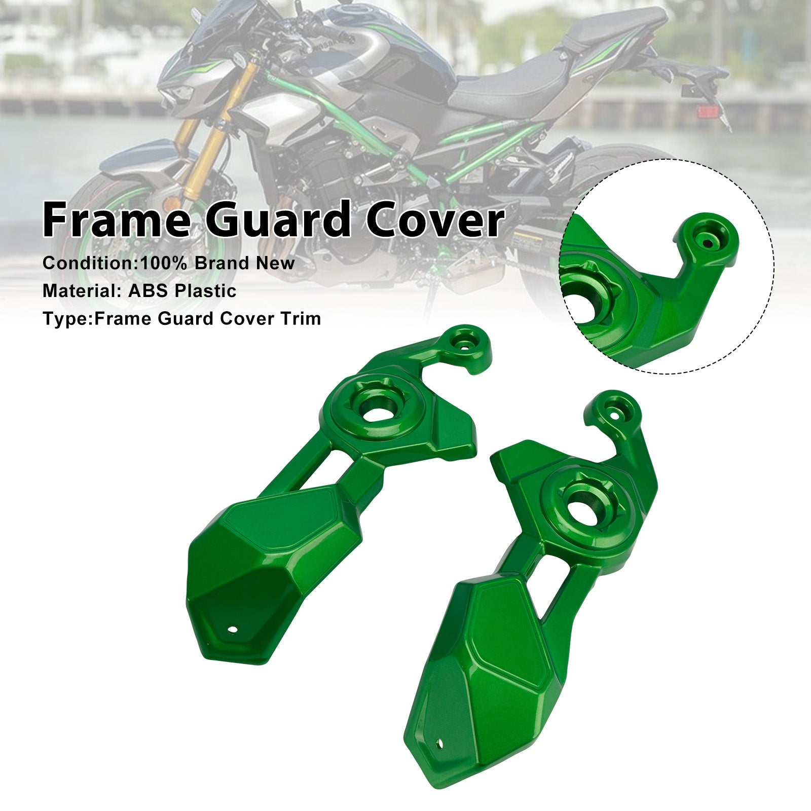 Carénage de protection latérale de cadre pour Kawasaki Z900 2025-2026