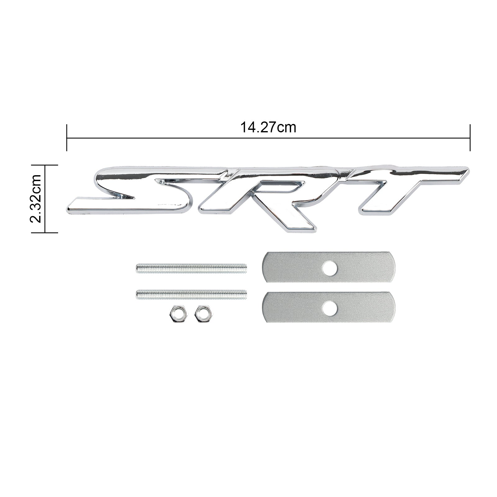 Emblema SRT Silver Calendre per caricare Challenger SRT
