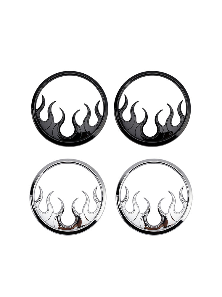 Flame Speaker Grills Decoratieve rand voor Touring Electra Glide Ultra Classic