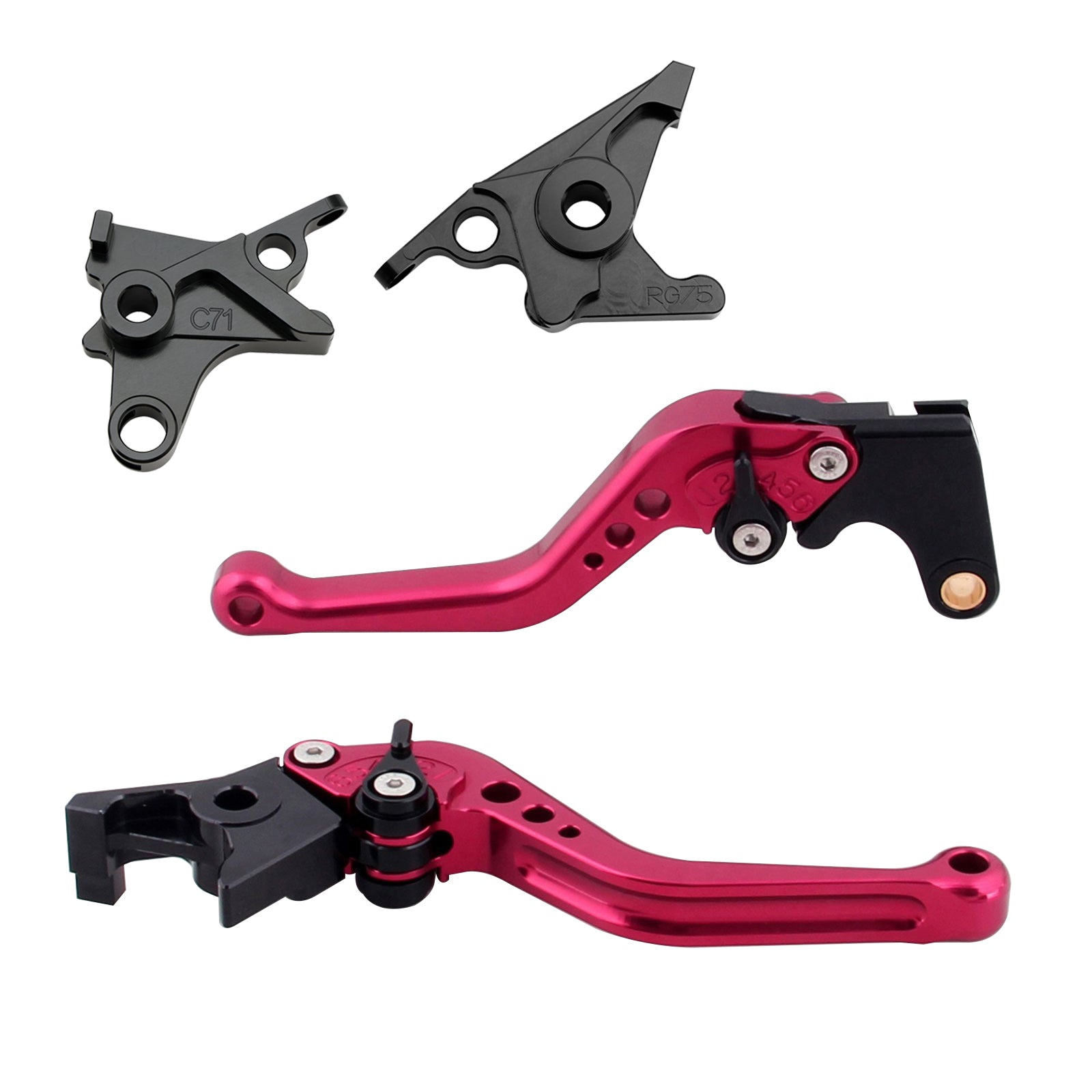 Levier de frein et d'embrayage court pour BMW R NINE T / PURE / RACER 2017-2023