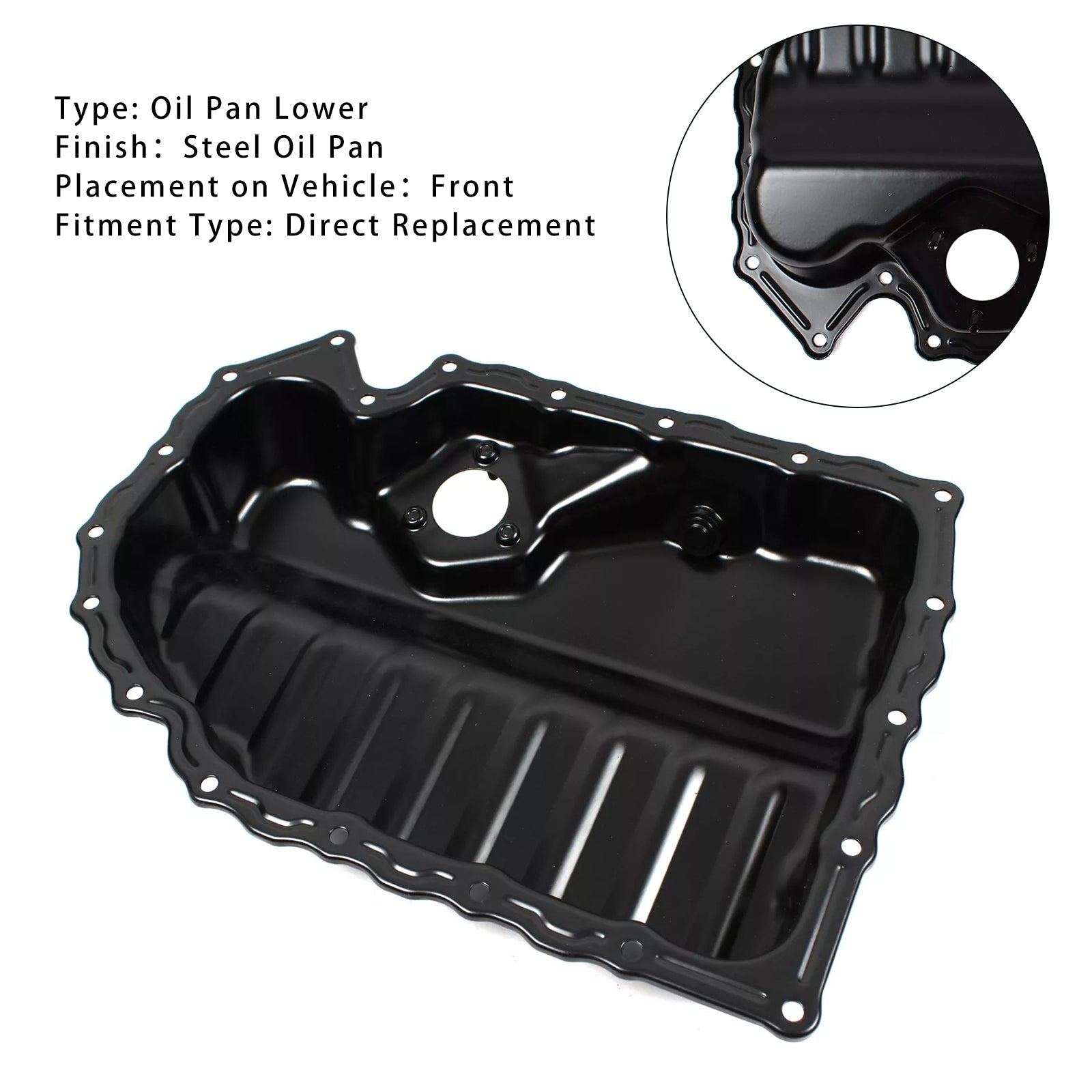 Niższa obudowa oleju dla VW Passat 2,5 L 2006-2014 06J103600E 06J103600AF 264-713