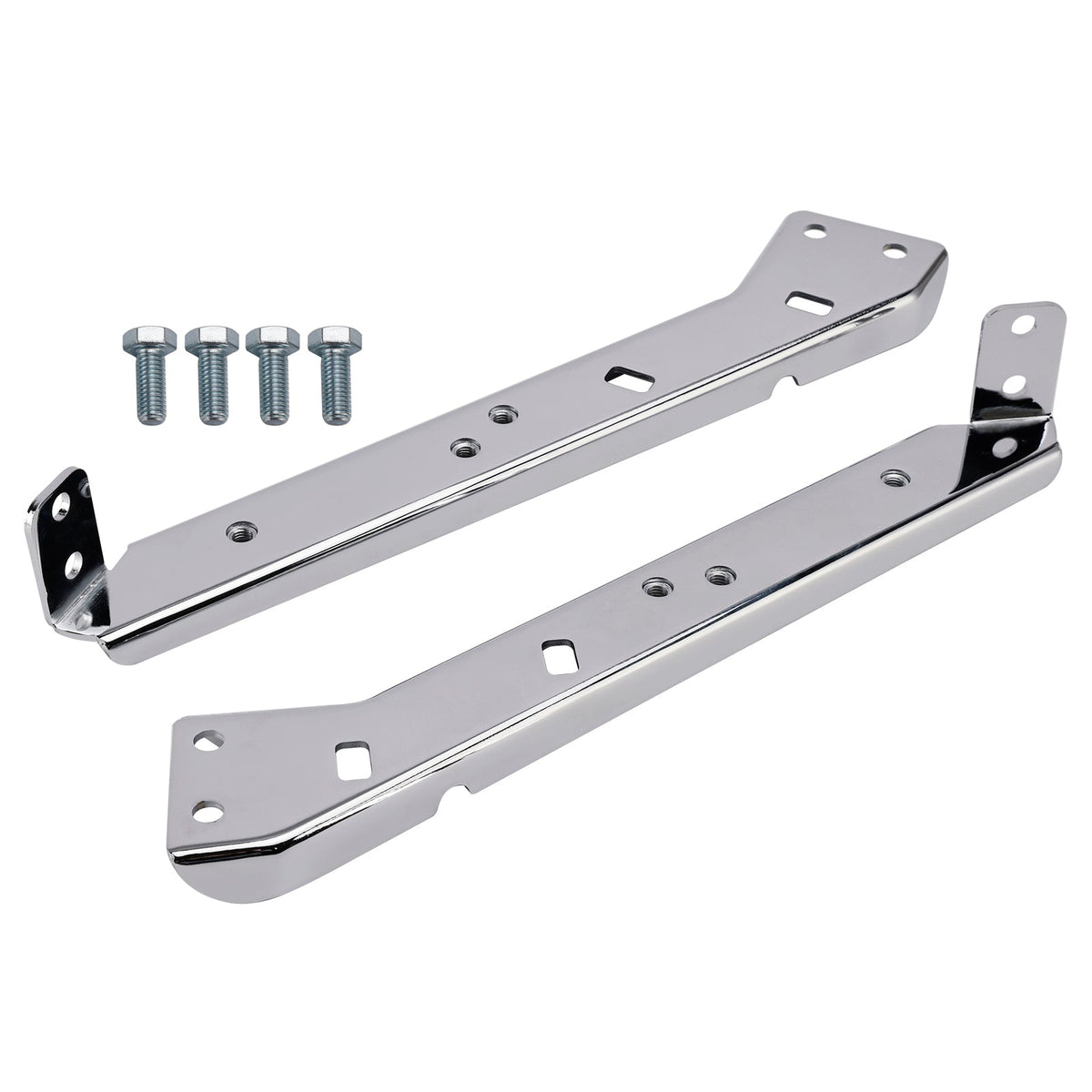Paire de supports de rails de sacoches 90718-79C pour Touring Road Glide Flt 85-08