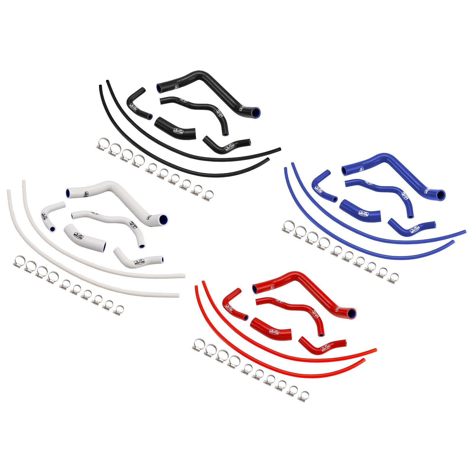 Durite de refroidissement en silicone pour radiateur Suzuki GSX-8S 2023-2025