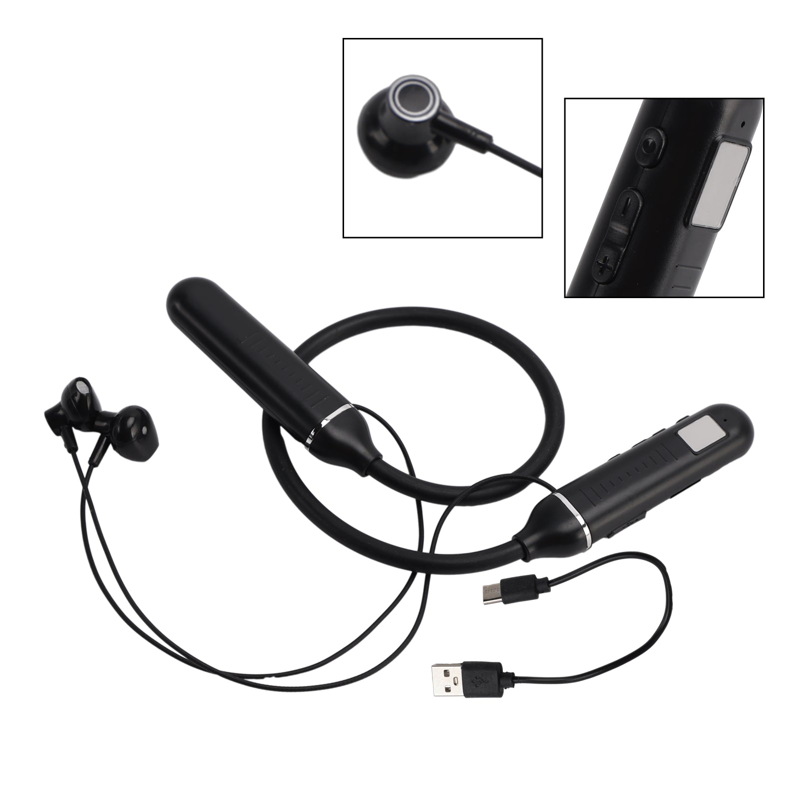 Écouteurs Bluetooth sans fil, résistants et à réduction de bruit, pour téléphone, ordinateur portable, PC et TV.