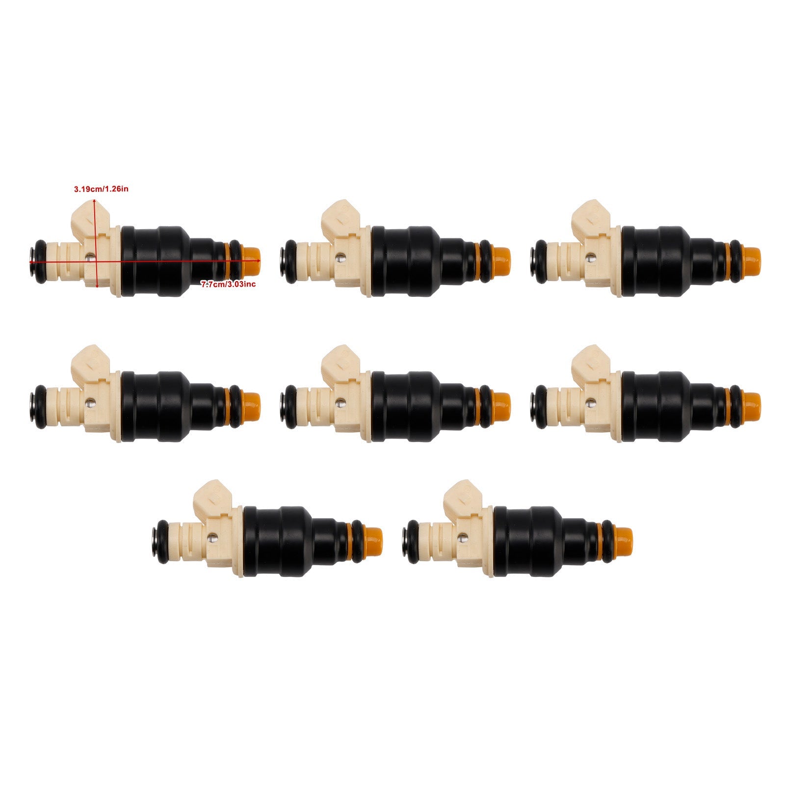 8 injecteurs de carburant 92860611902 pour Porsche 928 5.4 l V8 1993–1995