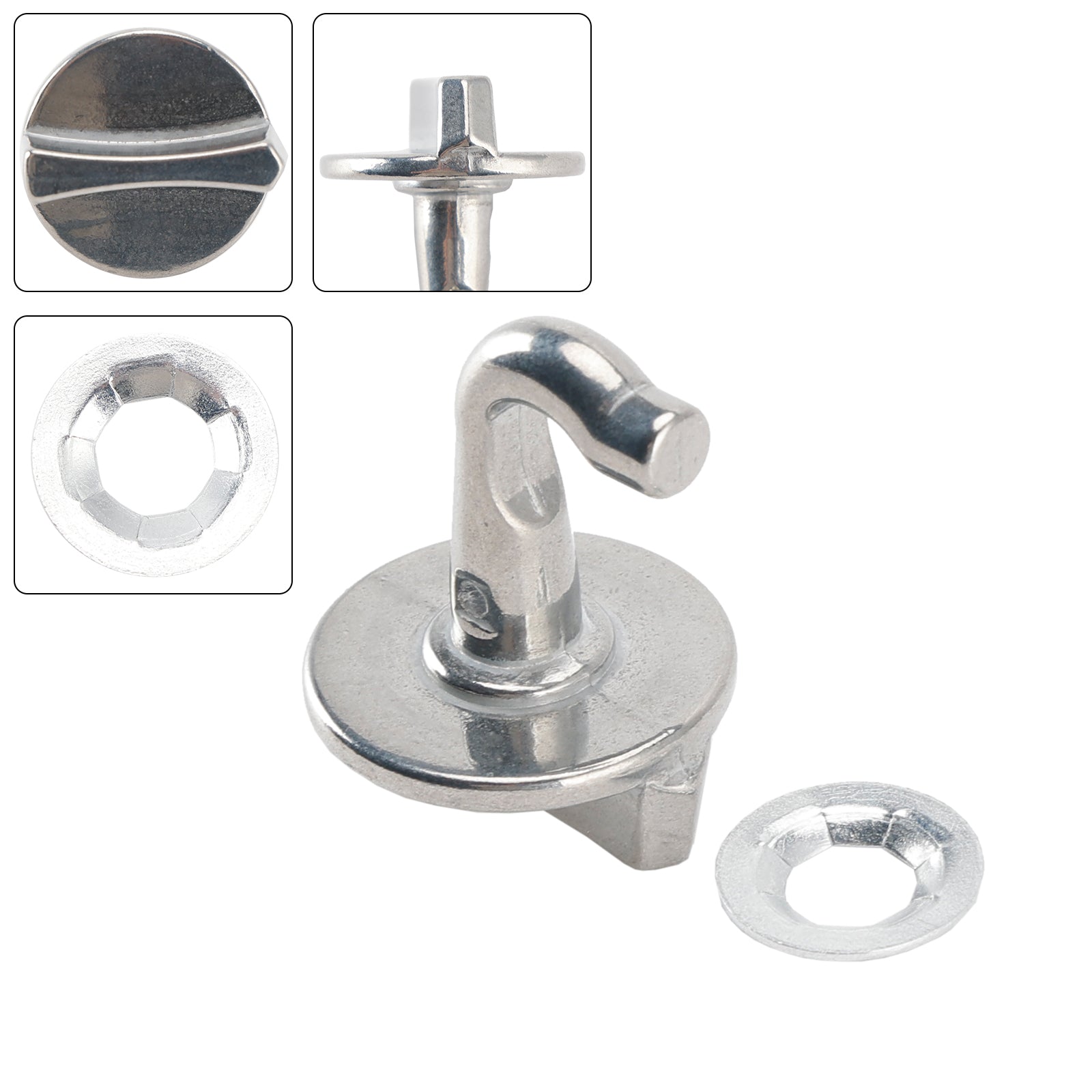 Loquet de porte métallique pour four à gaz 618107R pour Nordyne Nortek Intertherm Miller