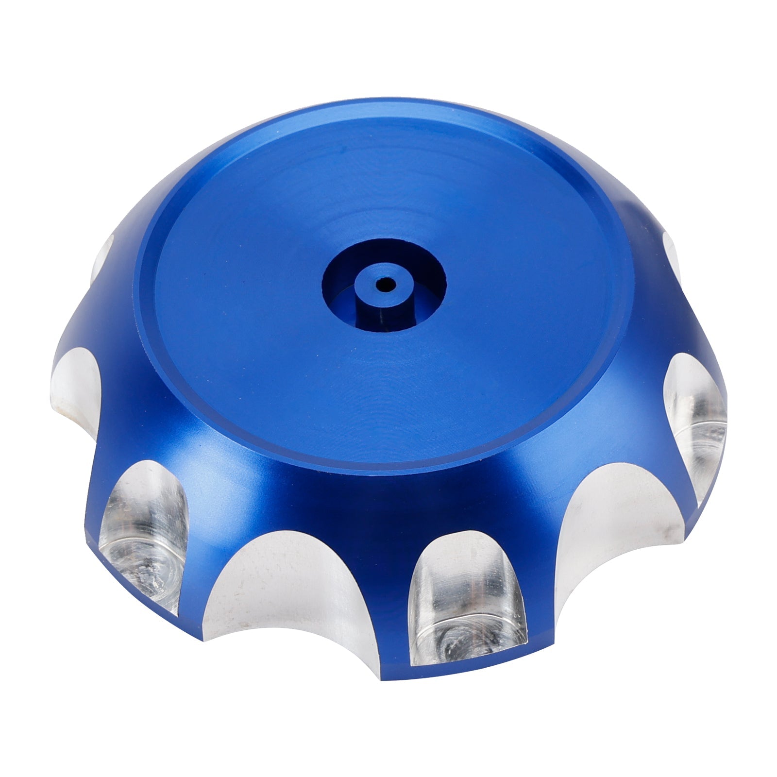 Bouchon de réservoir d'essence CNC avec évent bleu pour Suzuki DRZ125 RMZ250 DRZ LTZ 250 400 LTR450