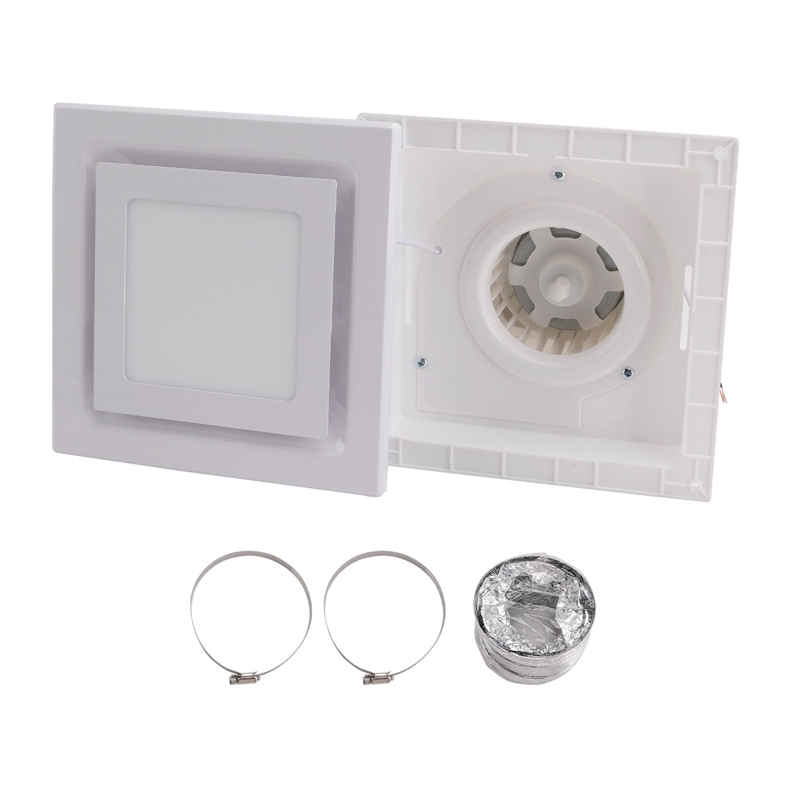 Ventilateur d'extraction 100 CFM 10" 1 5 sones Faible bruit avec lumière
