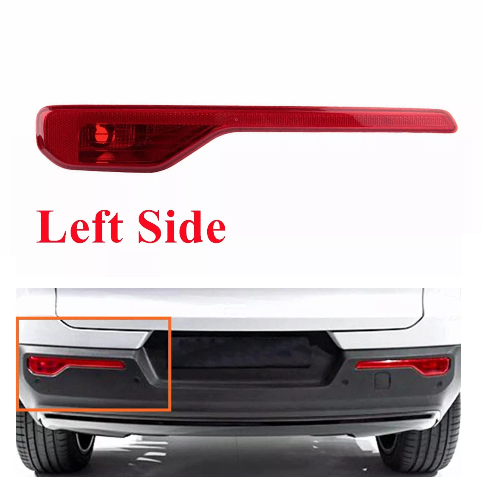 Réflecteur/Feu Arrière Pare-Chocs Pour Volvo XC40 (2018-2023) - Côté Gauche, Sans Ampoule - 31656865/31656866 - 11