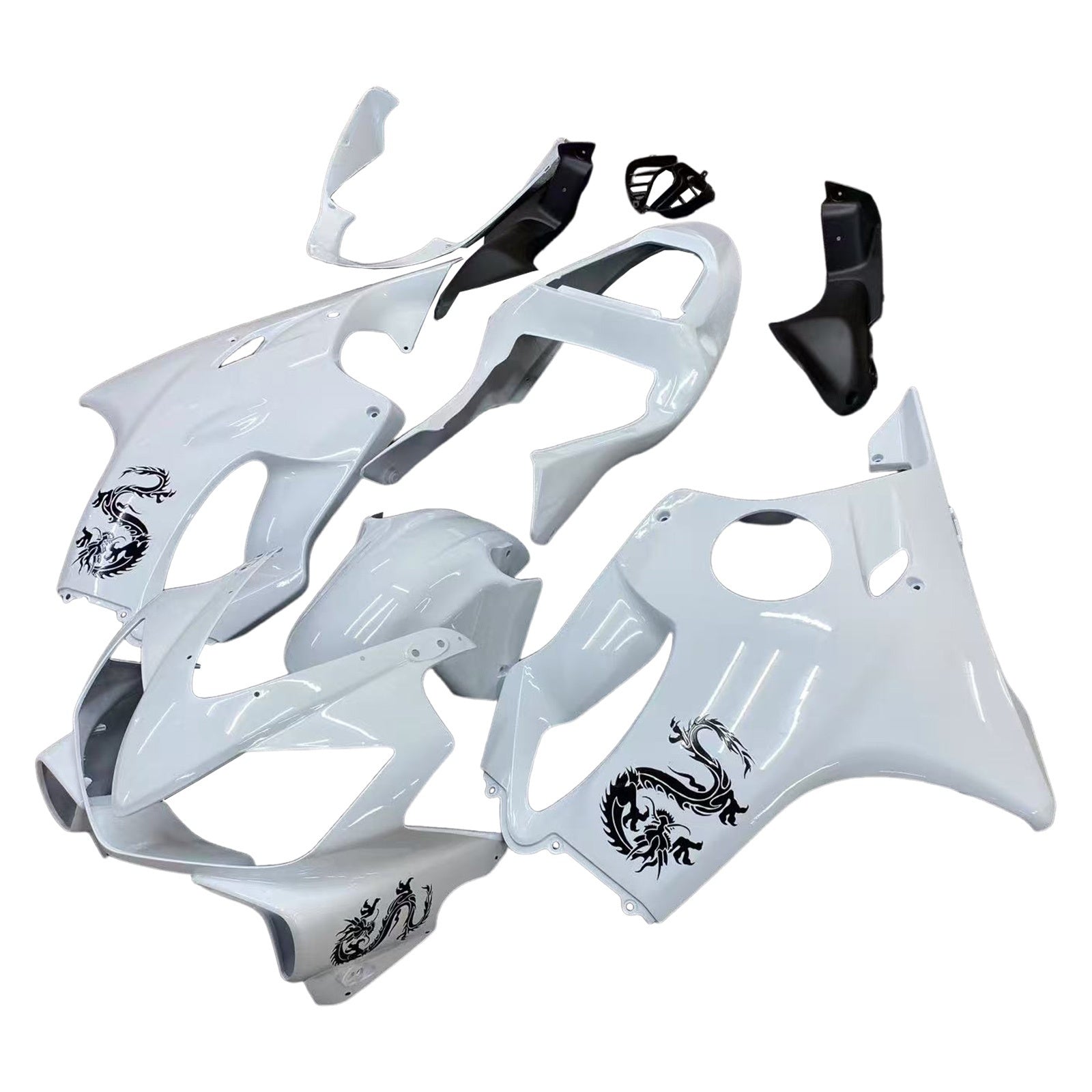 Kit de carénage par injection, carrosserie en plastique ABS, compatible avec Honda CBR600 F4i 2001-2003