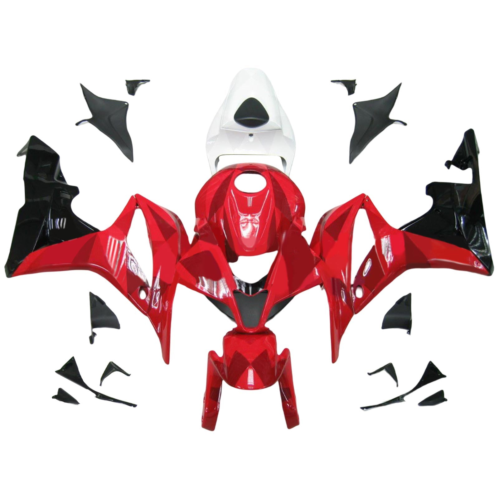 Kit de carénage par injection, carrosserie en plastique ABS pour Honda CBR600RR 2007-2008 F5